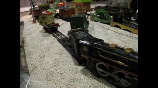 Christmas 390e Lionel Standard Gauge Layout In Action [upl. by Cita742]