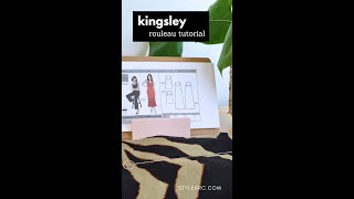 Kingsley Bias Cut Dress amp Cami Tutorial Rouleau Straps [upl. by Ashlen]