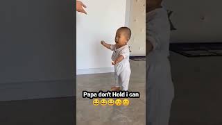 Baby daily exercise make papa healthy adorable very lovely 🥰🥰🥰😆😆 [upl. by Alliehs]