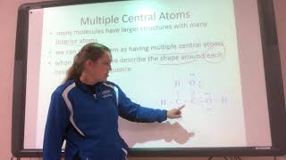 Lecture 131  Chapter 5  Predict the Molecular Geometry and Bond Angles in ClO2F [upl. by Llert702]