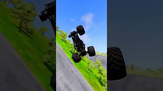 Monster Truck Car Crash Arena BeamNGDrive 983 crash beamngdrive car funny automobile [upl. by Toft]