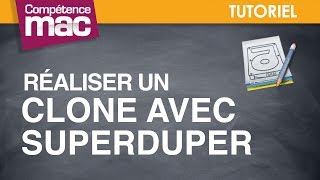 39 • Réaliser un clone avec SuperDuper • Mac tutoriel vidéo [upl. by Norrv]