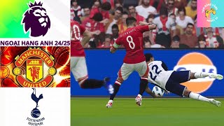 PES 2025  MAN UNITED  TOTTENHAM  NGOẠI HẠNG ANH 2425  BÌNH LUẬN TIẾNG VIỆT [upl. by Nrojb]