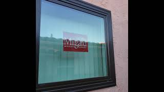 Milgard Ultra Window ZBarFlush Fin Video [upl. by Ardnad830]