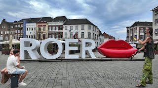 Discover Roermond Centre Beyond the Outlet Shopping Experience 4K HDR 🇳🇱 [upl. by Margherita]