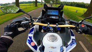 TE Veel Knopjes  Honda Africa Twin Adventure Sports DCT 2024  4K ULTRA HD  BIKEBROS [upl. by Jamey381]