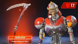 I FINALLY GOT THE REVENANT HEIRLOOM BOIS in apex legends [upl. by Enial320]