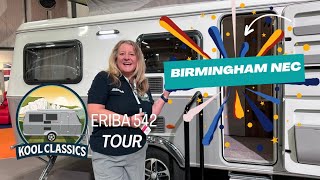 2024 Eriba 542 Touring Caravan Birmingham NEC Tour Kool Classics [upl. by Jacquelynn326]