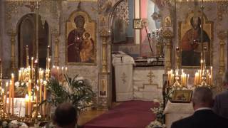 Христос Воскресе Happy Easter at St Marys Russian Orthodox Church [upl. by Ahcilef]