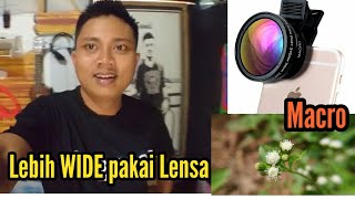 UNBOXING amp REVIEW APEXEL PHONE LENS KIT 045X SUPER WIDE ANGLE amp 6 125X SUPER MACRO LENS HD [upl. by Noraf]