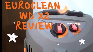 Euroclean WD X2 demoVaccum cleaner reviewIn Tamil  Part 1 [upl. by Englis]