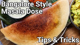 hotel style thick amp red colored masala dosa recipe  crispy roasted hotel style masala dosa recipe [upl. by Bent]