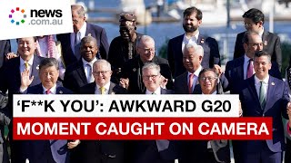 G20 Brazil summit’s most awkward moments captured on film [upl. by Auqinu346]