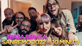 The Jackal  La TERZA SERATA di SANREMO 2022 in 10 Minuti [upl. by Ahsimik]