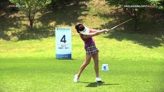 Slow HD LEE SungWoon 2012 Driver Golf SwingKLPGA Tour 1 [upl. by Aylatan]