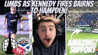 LIMBS as LEAGUE 1 Bairns head to Hampden  Falkirk 21 Ayr United VLOG [upl. by Nossyla]