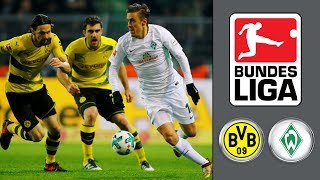 Borussia Dortmund vs SV Werder Bremen ᴴᴰ 09122017  15Spieltag  1 Bundesliga  PES 2018 [upl. by Barry]