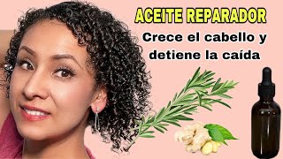 🌿🌵APLICA ESTE ACEITE EN TU CUERO CABELLUDO Y VERAS LO QUE PASA caidadelcabello growthhair [upl. by Enilraep]