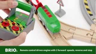 BRIO World  33517 BatteryPowered Remote Control Train Set [upl. by Farron]