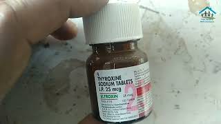 ELTROXIN 25mcg tab RxThyroxine sodium [upl. by Toy]