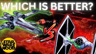 XWing Vs TIE Fighter Which is better [upl. by Ellednek]