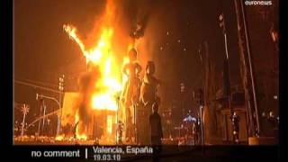 Las Fallas Festival in Valencia Spain [upl. by Mcroberts785]