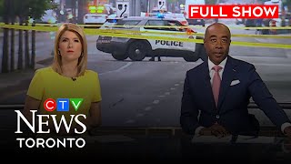 Argument escalates to fatal shooting on Spadina  CTV News Toronto at Six for Aug 21 2023 [upl. by Nagem]