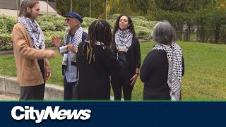 Families call on the TDSB to address antiPalestinian racism in schools [upl. by Eenrahc]