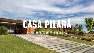 CASA PILARÁ Por Besonias Almeida arquitectos [upl. by Kohcztiy]