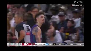 LaMelo Ball 34 points amp 9 threes vs Hawks MY COMMENTARY 😂😂😂😂 [upl. by Sivrad]