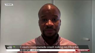 COSATU commends court ruling on Hlophes JSC role [upl. by Iccir40]