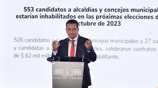 Declaraciones Secretario de Transparencia de la Presidencia Andrés Idárraga sobre candidatos [upl. by Brad]