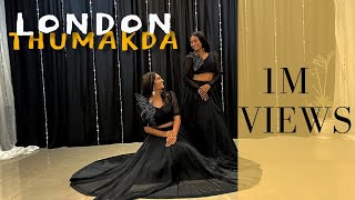 London Thumakda  Dance Cover  Sangeet Choreography  Jeel Patel  Rushita Chaudhary [upl. by Palla]