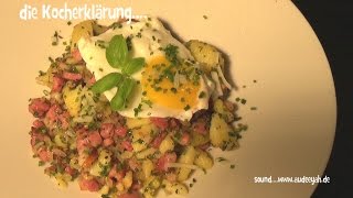 Tiroler  Gröstl mit Selchfleisch [upl. by Annelak]