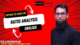 Ratio Analysis ACCA FR SepDec 22  English [upl. by Ailegra293]