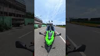 RIDING ALONG THE PORTSIDE OF ILOILO CITY  KAWASAKI NINJA ZX4RR [upl. by Zed173]