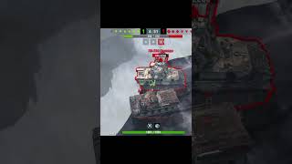 STB  1  6700 DMG 1vs4 реплеиwot stb1 tanksblitz shorts вотблиц [upl. by Tarrah]