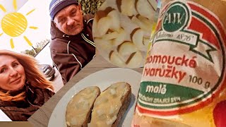 Luxusní tvarůžky recept rychlé a chutné😋 Jak jsme zazimovali zahradu [upl. by Neelyk]