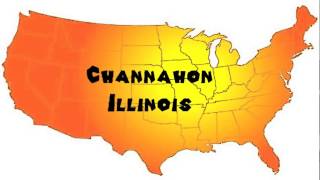 How to Say or Pronounce USA Cities — Channahon Illinois [upl. by Ainig929]