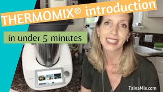 Quick demo  introduction to the Thermomix® TM6™ in under 5 minutes [upl. by Gaylor717]