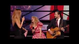 Canadas Got Talent  Francelle Maria amp Mathieu Leger Dolly Partons 9 to 5 [upl. by Yeldah]