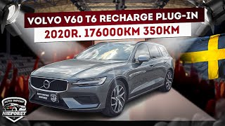 OKAZJA CENOWA ‼️ VOLVO V60 T6 RECHARGE PLUGIN ✅️ 350KM ✅️ 2020r ✅️ 176000km ✅️ [upl. by Radferd]