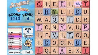 Scrabble Blast  Gameplay [upl. by Ahcas]