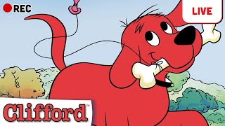 🔴 LIVE  Clifford the Big Red Dog 🐶 Season 1 FULL EPISODES 🎃 Halloween Marathon 🎃 Scholastic Classic [upl. by Caresa]