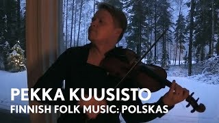 Finnish Folk Music  Pekka Kuusisto Home Video  mid December 2017 [upl. by Hyps]