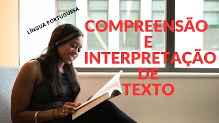 Compreensão e interpretação de texto [upl. by Ahsata]