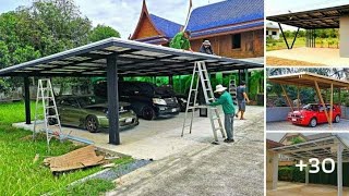 30 Carport Design Ideas Stylish Spaces For Your Automobile [upl. by Eedolem242]