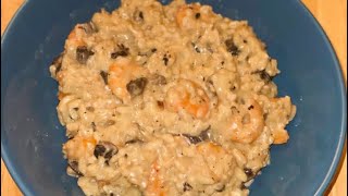 Risotto aux crevettes et champignons [upl. by Merle]