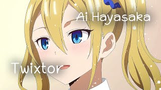 Ai Hayasaka Twixtor 1080p Link Download HD [upl. by Telimay]