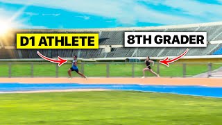 D1 Athlete Sneaks Into AAU Meet [upl. by Farrell548]